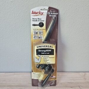 Korky Toilet Handle & Lever Universal Strong Arm  - 6081 Oil Rubbed Bronze New
